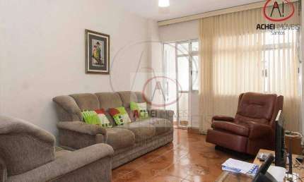 Apartamento com 2 quartos à venda no Aparecida, Santos 