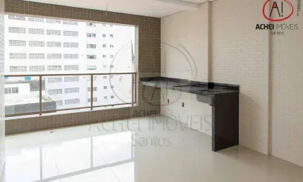 Apartamento com 2 quartos à venda no Embaré, Santos 