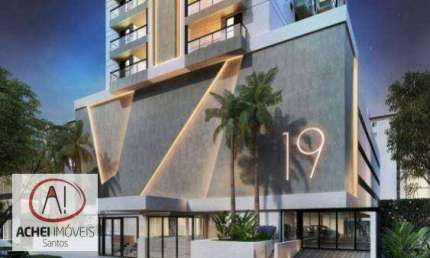 Apartamento com 1 quarto à venda no Boqueirão, Santos 