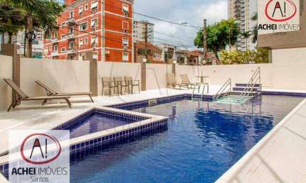 Apartamento com 3 quartos à venda no Embaré, Santos 