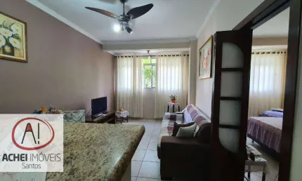 Apartamento com 1 quarto à venda no José Menino, Santos 