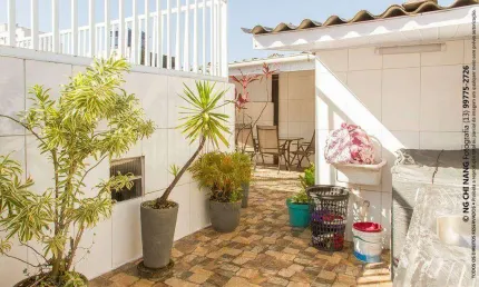 Casa com 2 quartos à venda no Marapé, Santos 