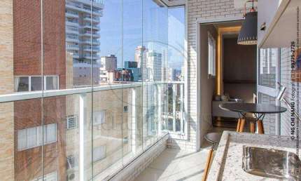 Apartamento com 1 quarto à venda no Boqueirão, Santos 