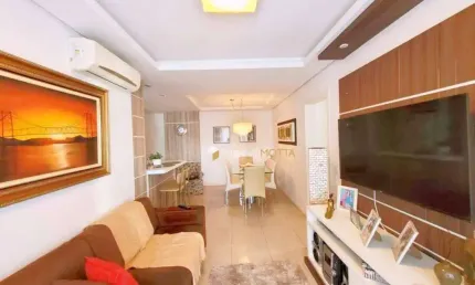 Apartamento com 3 dormitórios à venda, 87 m² por R$ 765.000,00 - Campinas - São José/SC