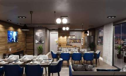 Apartamento com 2 dormitórios à venda, 82 m² por R$ 727.673,00 - Campinas - São José/SC