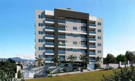 Apartamento com 2 dormitórios à venda, 82 m² por R$ 540.000,00 - Barreiros - São José/SC