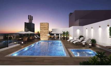 Apartamento com 1 dormitório à venda, 66 m² por R$ 580.182,00 - Campinas - São José/SC