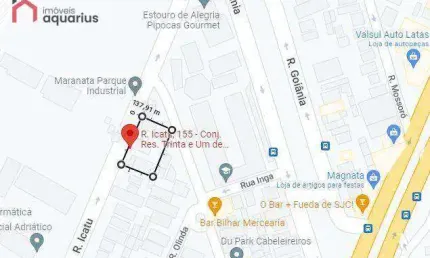 Terreno à venda, 950 m² por R$ 2.550.000,00 - Parque Industrial - São José dos Campos/SP