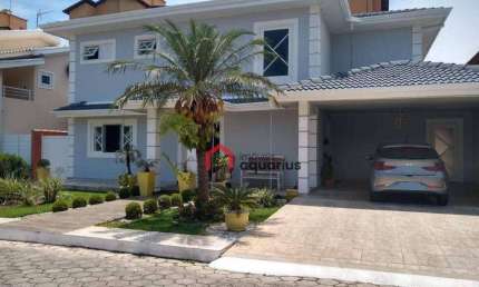 Sobrado com 6 dormitórios à venda, 300 m² por r$ 2.700.000,00 - jardim santa maria - jacareí/sp