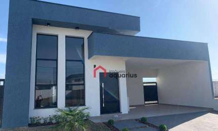 Casa com 3 dormitórios à venda, 150 m² por R$ 878.000,00 - Condomínio Terras do Vale - Caçapava/SP