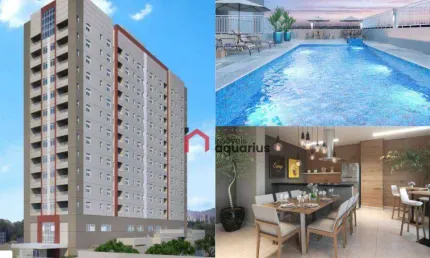 Apartamento com 2 dormitórios à venda, 63 m² por R$ 660.000,00 - Jardim Satélite - São José dos Campos/SP