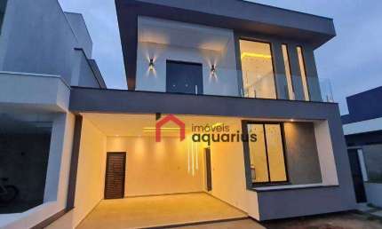 Casa com 3 dormitórios à venda, 167 m² por R$ 1.223.450,00 - Condominio Residencial Malibu - Caçapava/SP