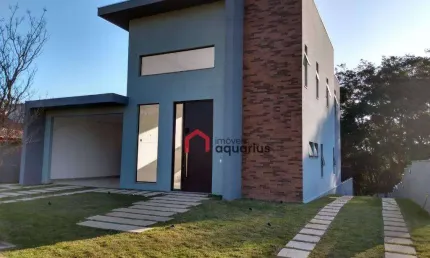 Sobrado com 4 dormitórios à venda, 358 m² por R$ 2.150.000 - Condominio Recanto Santa Bárbara - Jambeiro/SP