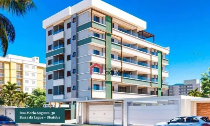 Apartamento com 2 dormitórios à venda, 65 m² por R$ 700.000,00 - Barra da Lagoa - Ubatuba/SP