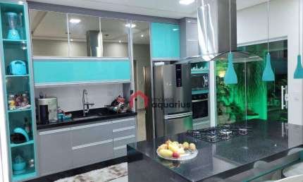 Casa com 3 dormitórios à venda, 210 m² por R$ 1.050.000,00 - Condomínio Residencial Tecoara - Taubaté/SP