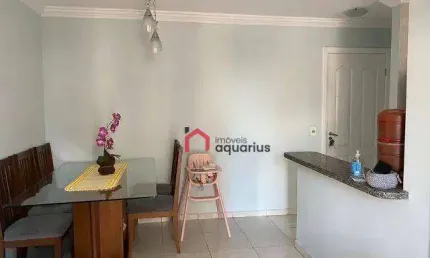 Apartamento Residencial Mediterrâneo com 2 dormitórios à venda, 56 m² por R$ 426.000 - Parque Industrial - São José dos Campos/SP