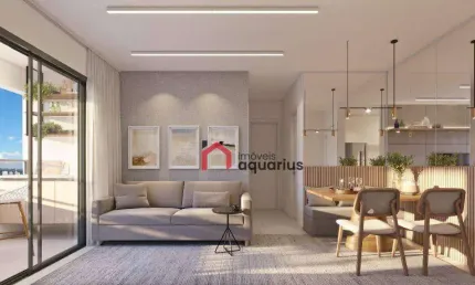 Apartamento com 3 dormitórios à venda, 66 m² por r$ 458.000,00 - jardim das indústrias - são josé dos campos/sp