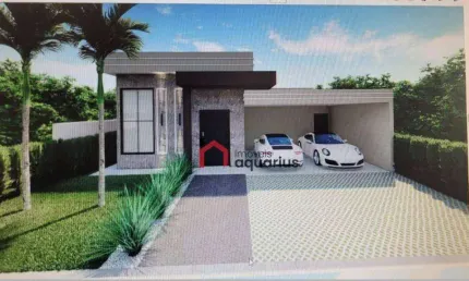 Casa com 3 dormitórios à venda, 140 m² por R$ 850.000,00 - Condomínio Terras do Vale - Caçapava/SP