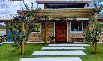 Casa com 4 dormitórios, 338 m² - venda por R$ 1.300.000,00 ou aluguel por R$ 7.610,00/mês - Condomínio Quinta dos Lagos - Paraibuna/SP