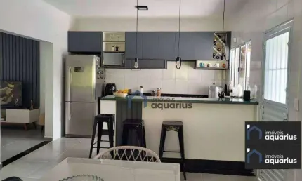 Casa no Condominio Vale dos Lagos com 3 dormitórios à venda, 168 m² por R$ 960.000 - Bandeira Branca II - Jacareí/SP
