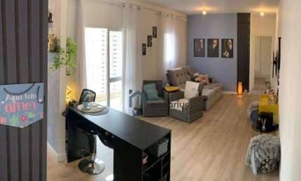 Apartamento no Edificio Floradas Arboville com 1 dormitório à venda, 52 m² por R$ 410.000 - Pagador de Andrade - Jacareí/SP