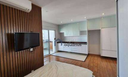 Apartamento Mobiliado com 1 dormitório à venda, 40 m² por R$ 730.000 - Jardim Aquarius - São José dos Campos/SP