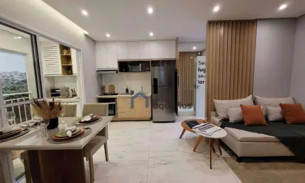 Apartamento com 2 dormitórios à venda, 58 m² por r$ 357.421,28 - jardim ismênia - são josé dos campos/sp