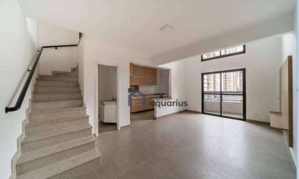 Loft com 1 dormitório para alugar, 78 m² por R$ 5.438,00/mês - Jardim Aquarius - São José dos Campos/SP