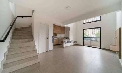 Apartamento com 1 dormitório para alugar, 78 m² por R$ 5.438,00/mês - Jardim Aquarius - São José dos Campos/SP