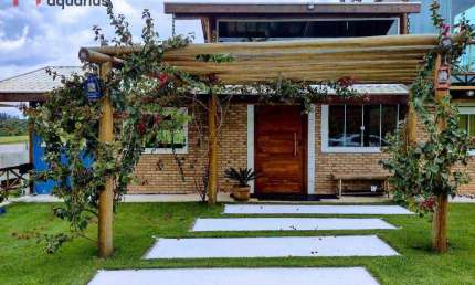 Casa com 4 dormitórios, 338 m² - venda por R$ 1.300.000,00 ou aluguel por R$ 7.610,00/mês - Condomínio Quinta dos Lagos - Paraibuna/SP