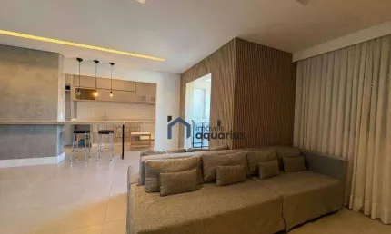Apartamento com 2 dormitórios para locação, 77 m² por R$ 3.600,00/mês - Jardim San Marino - São José dos Campos/SP