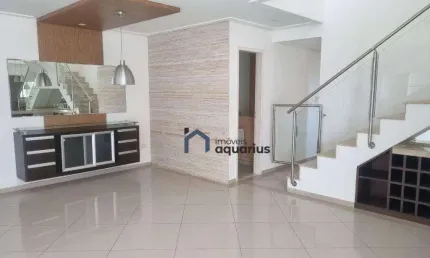 Cobertura com 3 dormitórios para alugar, 211 m² por R$ 7.350,00/mês - Jardim Aquarius - São José dos Campos/SP