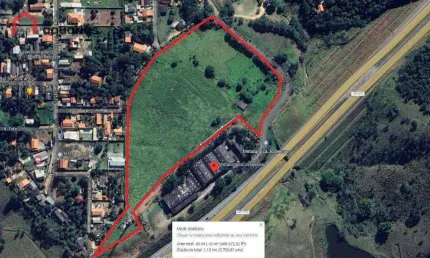 Área Industrial de 40.000 m² no Bairro Putim, em frente a Rod Carvalho Pinto - ótima localização!