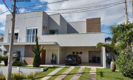 Sobrado no Condomínio Lago Dourado com 3 dormitórios, 365 m² -  Chácaras Rurais de Guararema - Jacareí/SP
