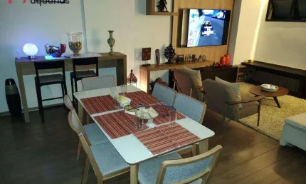 Apartamento belíssimo com 2 suítes à venda, 100 m² por R$ 750.000 - Jardim Aquarius - São José dos Campos/SP