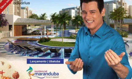 Apartamento com 2 dormitórios à venda, 58 m² por r$ 460.000,00 - maranduba - ubatuba/sp