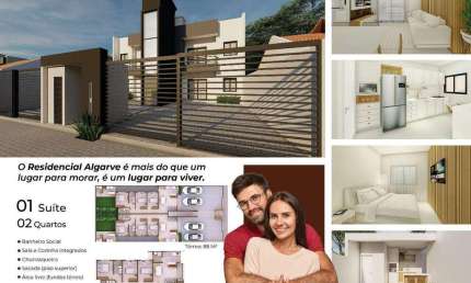 APARTAMENTO 03 QUARTOS - 88M² - RESIDENCIAL ALGARVE