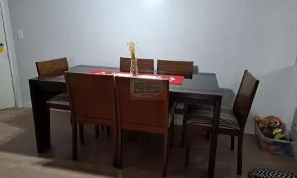 Lindo apartamento 2 dorm sendo 1 suíte | c/ sacada | móveis planejados | 1 vaga - venda - área de lazer completa - pq. jaçatuba - santo andré/sp.