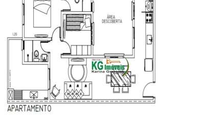 APARTAMENTO 2 DORMITÓRIOS SENDO 1 EXCLUSIVA SUÍTE COM SACADA | 1 VAGA - ELEVADOR - PRÓXIMO AO CLUBE ARAMAÇAN - VILA HUMAITA - SANTO ANDRÉ/SP.