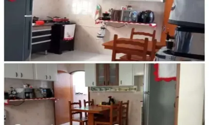 Casa com 2 dormitórios à venda por r$ 550.000 - vila homero thon - santo andré/sp