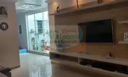 LINDA CASA COM 3 DORM | VARANDA | MÓVEIS PLANEJADOS | ESPAÇO GOURMET C/ CHURRASQUEIRA - 4 VAGAS - JD. BELA VISTA - SANTO ANDRÉ/SP