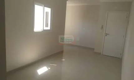 Apartamento novo c/ elevador | 2 dorm | suíte | varanda | quintal | 1 vaga - 65 mts - a 3 min. atrium shopping - a venda - r$ 384.000,00 - vila américa - santo andré/sp.