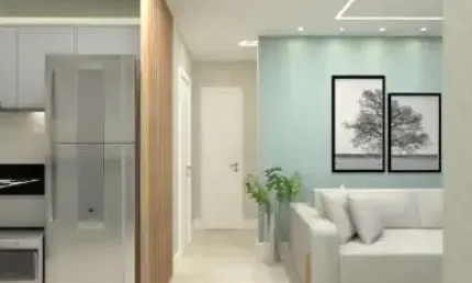 Lindo apartamento novo c/ elevador | 2 dorm | sacada | quintal | 1 vaga - próximo ao centro - 51 mts - a venda - r$ 319.000,00 - vila alice - santo andré/sp.