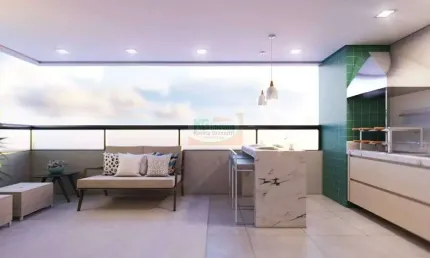 Lindo apartamento a venda por r$968.840,00  |  3 dormitórios sendo 1 suíte  |  92m²  | 2 garagens | campestre - santo andré / sp