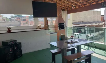 LINDA CASA A VENDA  POR R$424.000,00|  2 DORMITÓRIOS   |  2 VAGAS DE GARAGEM  |   CAMPANÁRIO - DIADEMA/ SP