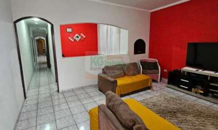 SOBRADO COM 3 DORMITÓRIOS À VENDA POR R$ 530.000 E LOCAÇAO POR R$2.500,00, 261 M²  - JARDIM OLINDA - MAUÁ/SP