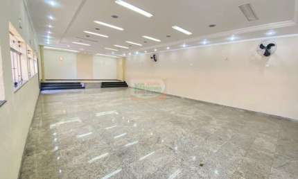 LINDO SALÃO COMERCIAL A VENDA POR R$ 750.00,00 E LOCAÇÃO POR APENAS R$6.800,00  |  192M²  | 2 WC |  VILA PIRES - SANTO ANDRÉ/ SP