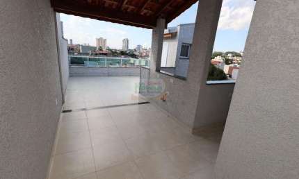 LINDA COBERTURA A VENDA POR  R$500.000,00|  2 DORMITÓRIOS SENDO 1 SUÍTE   |  1 VAGA DE GARAGEM  |   VILA HUMAITÁ - SANTO ANDRÉ / SP