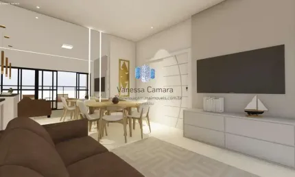 Apartamento para venda em santos, josé menino, 2 dormitórios, 1 suíte, 2 banheiros, 1 vaga