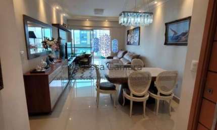 Apartamento para Venda em Santos, Boqueirão, 3 dormitórios, 3 suítes, 3 banheiros, 2 vagas